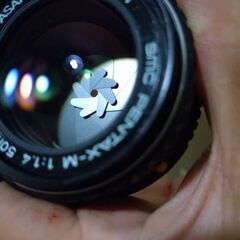 曇のない希少品　PENTAX ペンタックス SMC PENTAX-M 50mm F1.4