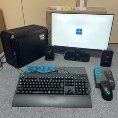 コンパクトゲーミングPC 🎮PC本体＆周辺機器フルセット　　ラ...