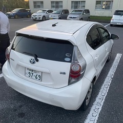 アクア軽自動車交換ありの画像