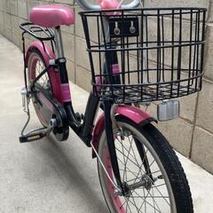 16インチ自転車　補助輪つき