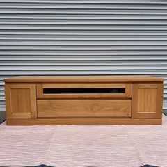 ナチュラルウッド　テレビボード　テレビ台　旭川家具　木製　