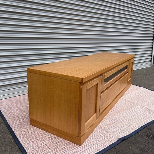 ナチュラルウッド テレビボード テレビ台 旭川家具 木製