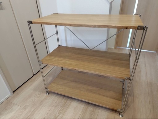 無印良品 ステンレスユニットシェルフ
