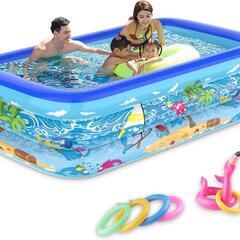 おうちプール✨大型✨プール 家庭用 ビニールプール 子供 150...
