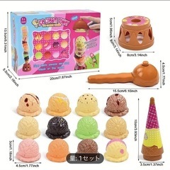 アイスクリーム屋さんセットの画像