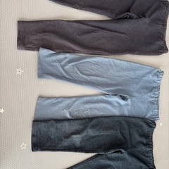 ユニクロ130 レギンス３枚セット