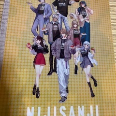 にじさんじのクリアファイルの画像