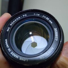 良品〜並品　MINOLTA MC ROKKOR-PG 50mm ...
