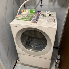 未使用に近い　パナソニック　ドラム式洗濯乾燥機　NAVG780L...