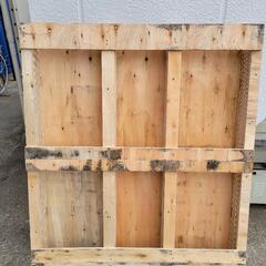 受付終了m(__)m　　木のパレットの画像