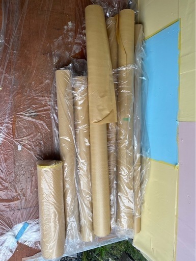 養生紙　　クラフト紙　ラッピングにも使えます