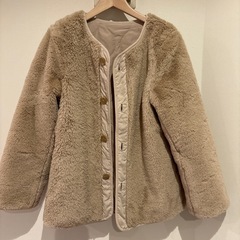キルティングリバーシブルジャケットの画像