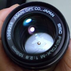 良品　PENTAX SMC PENTAX-M 100ｍｍ F2.8