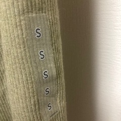 【値下げ】UNIQLOリブパンツ 51 Green S タグ付き！の画像