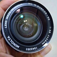 優良品　MINOLTA MC W.ROKKOR-SG 28mm F3.5 