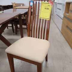J9557　ダイニングチェア　クリーニング済み【リユースのサカイ柏店】
