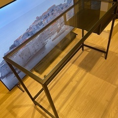 【無料】デスク (ikea VITTSJO ヴィットショー ラップトップテーブル)の画像