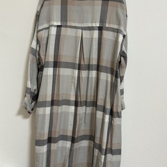 frames RAY CASSIN ビッグチェックシャツワンピースの画像