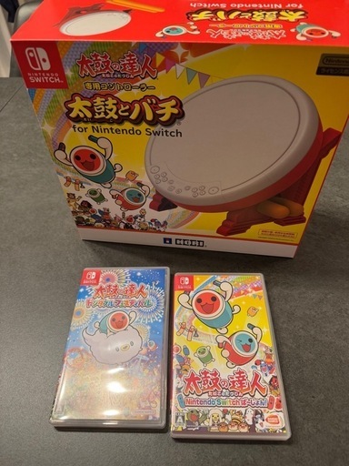 太鼓の達人　太鼓とバチ　ソフトセット