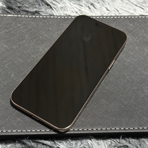【極美品】iPhone16pro 128GB ブラックチタニウムバッテリー100 ムスビー｜【バッテリー100%】iPhone 16Pro 128GB ブラック