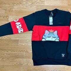 adidas NEOトレーナー3着(女性用ピンクMとL、男性用黒M) 未使用品の画像