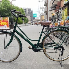 ママチャリ　中古車　ギア付き