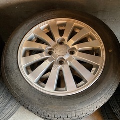 155/65r14 ダイハツ純正アルミホイールタイヤ 