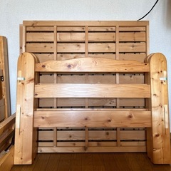 ニトリ 木製の2段ベット ベッド