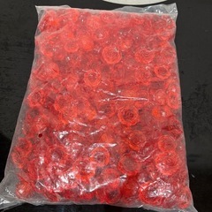 新品未開封クラッシュアイス　薔薇赤色1キロ