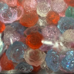 クラッシュアイス　薔薇MIXカラー①1キロの画像