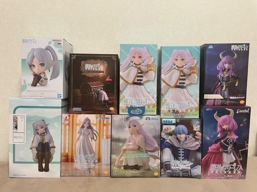 葬送のフリーレン　フィギュア10点