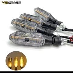 カスタムバイク用のLEDウインカーです。の画像