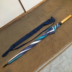 傘 ゴルフ用の大きい傘 アンブレラ パラソル 美品レベル の画像