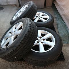 ★バリ山★225/65R17 タイヤホイールセットの画像
