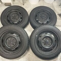 ★スチールホイール＆タイヤセット★155/65R14