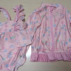 アンパンマン  水着 ラッシュガード 80cmセット