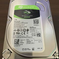 Seagate 3.5インチ 1TB HDD ST1000DM010