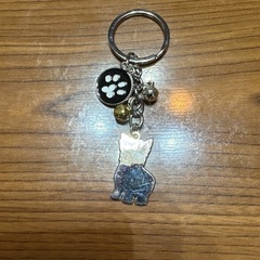ヨークシャテリア　キーホルダーの画像