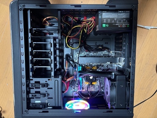 すぐに使える　水冷 Ryzen7 2700 ゲーミングPC Win11 GTX1050ti