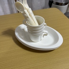 キャンプ用　食器28品の画像