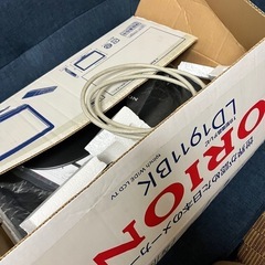 19型ORION製テレビの画像
