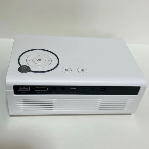 新品プロジェクター 15000LM 1080P 4K 軽量 天井吊り可 小型 白