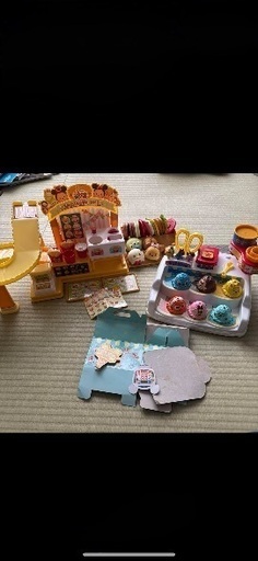 にぎやかハンバーガー、くるりんアイスクリームショップ、2WAYレストランキッチン