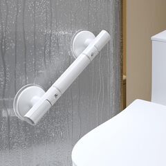 浴槽手すり 介護用 吸盤 46cm 風呂 トイレ手すり 強力吸着...