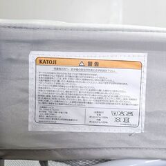 0220522103■ カトージ ポータブル折りたたみベビーサークル コロコロランド 6 グレーの画像