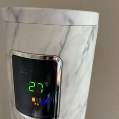 決まりました　扇風機　大理石柄の画像