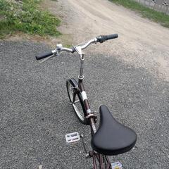 20インチ折り畳み自転車　6段ギア付き　軽整備済　乗って帰れます。の画像