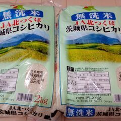 茨城県コシヒカリ　無洗米　4キロ（2キロ×2）　2025年5月上...