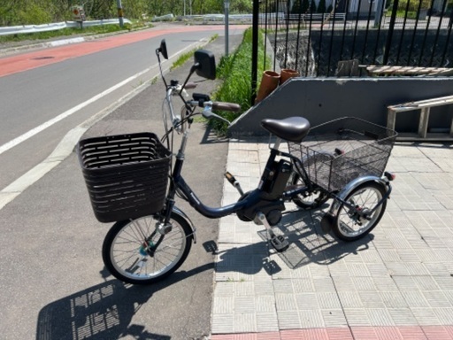 電動アシスト三輪自転車 (よしにし) 札幌の電動アシスト自転車の