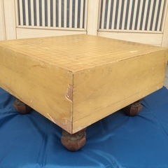 囲碁盤 重さ15.4kg  452mm 横約429mm 高さ約267mm 囲碁 　　の画像